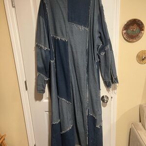 Fashion Nova Two-Tone Denim Jacket